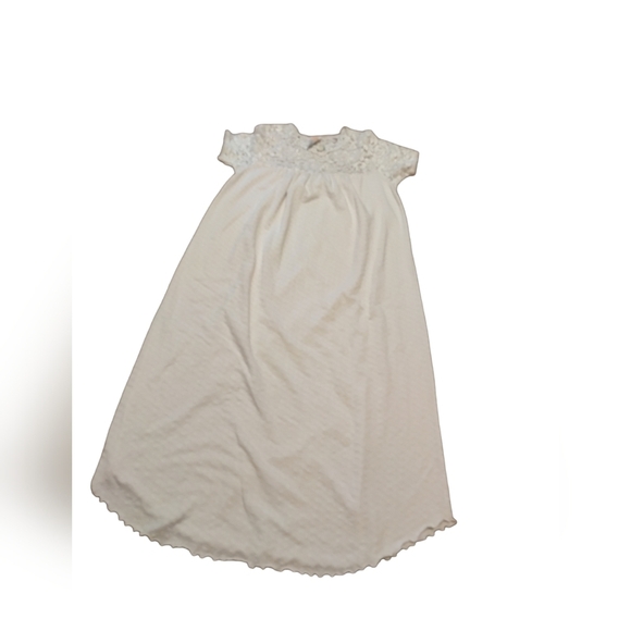 Vintage 1996 Richard Leeds Quiet Moment Nightgown Lace Cream Ladies Medium - Picture 1 of 7